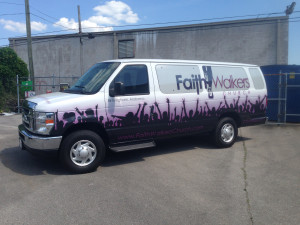 Faith Walkers Van, Vehicle Graphics