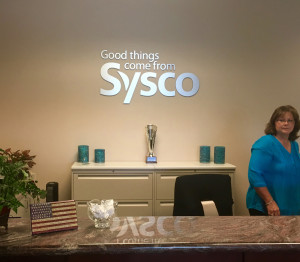 Sysco_ReceptionAreaLogo