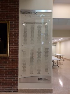 2019 Donor Wall 